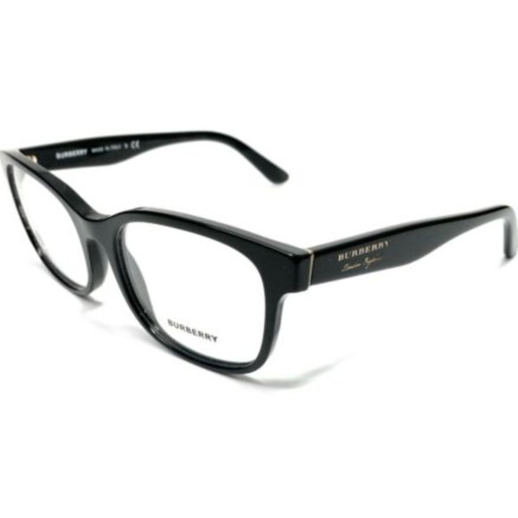 Burberry Women's Black Square Eyeglasses!